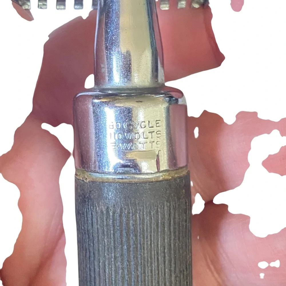 Vintage 1930s TARK Electric Safety Razor with Cord 30s World's Fair Rothschild
